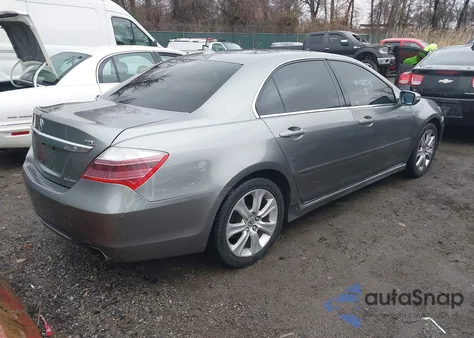 2010 Acura Rl 3.7 из США, поврежденный, VIN JH4KB2F60AC002436